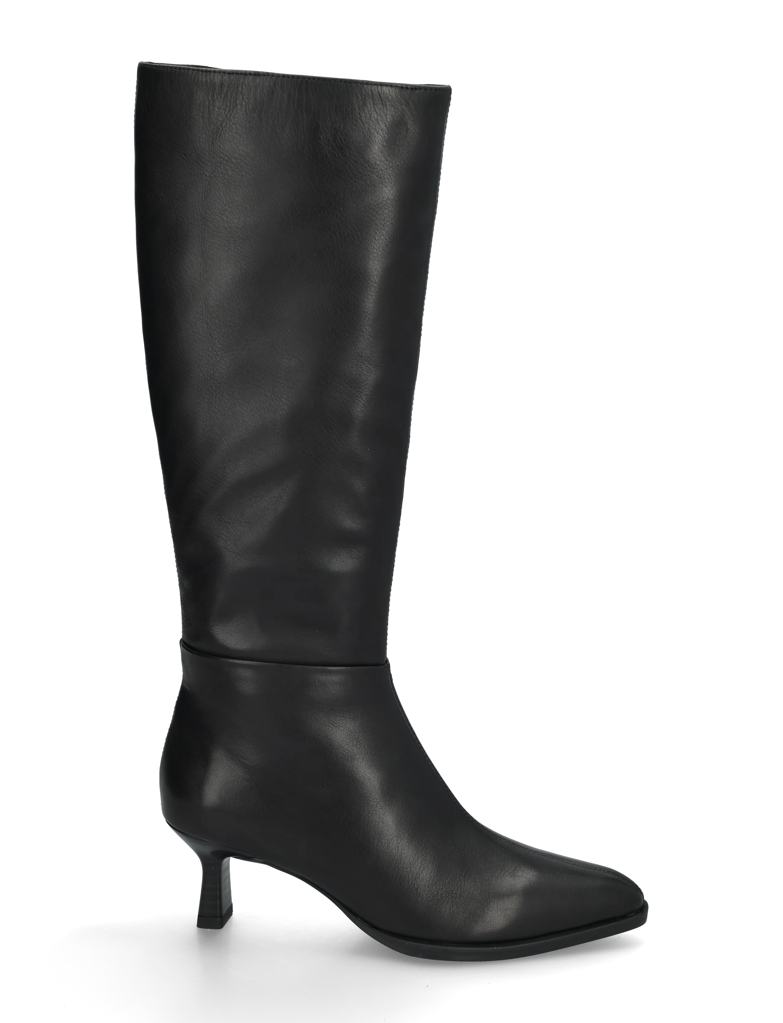 UNISA - LEEDSOR - knähöga stövlar - black - 2
