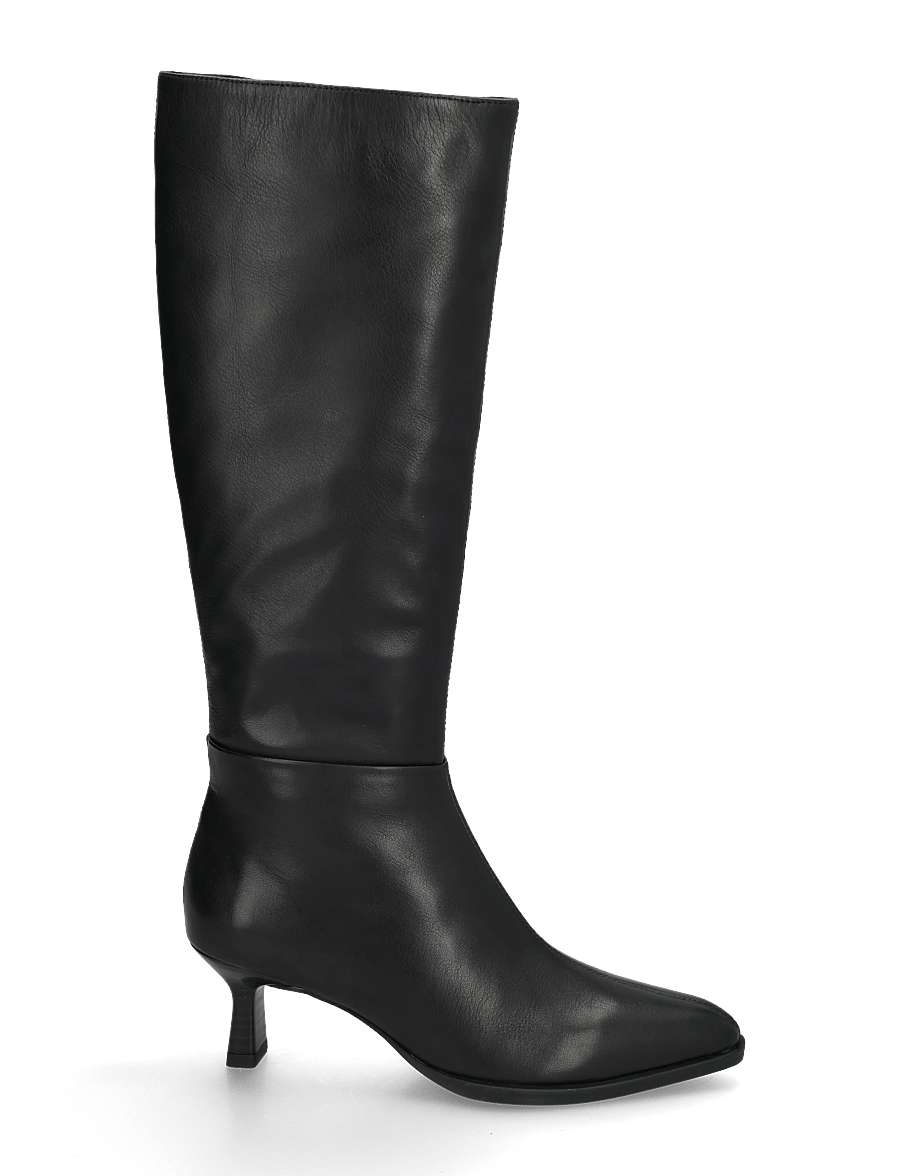 UNISA - LEEDSOR - knähöga stövlar - black - 2