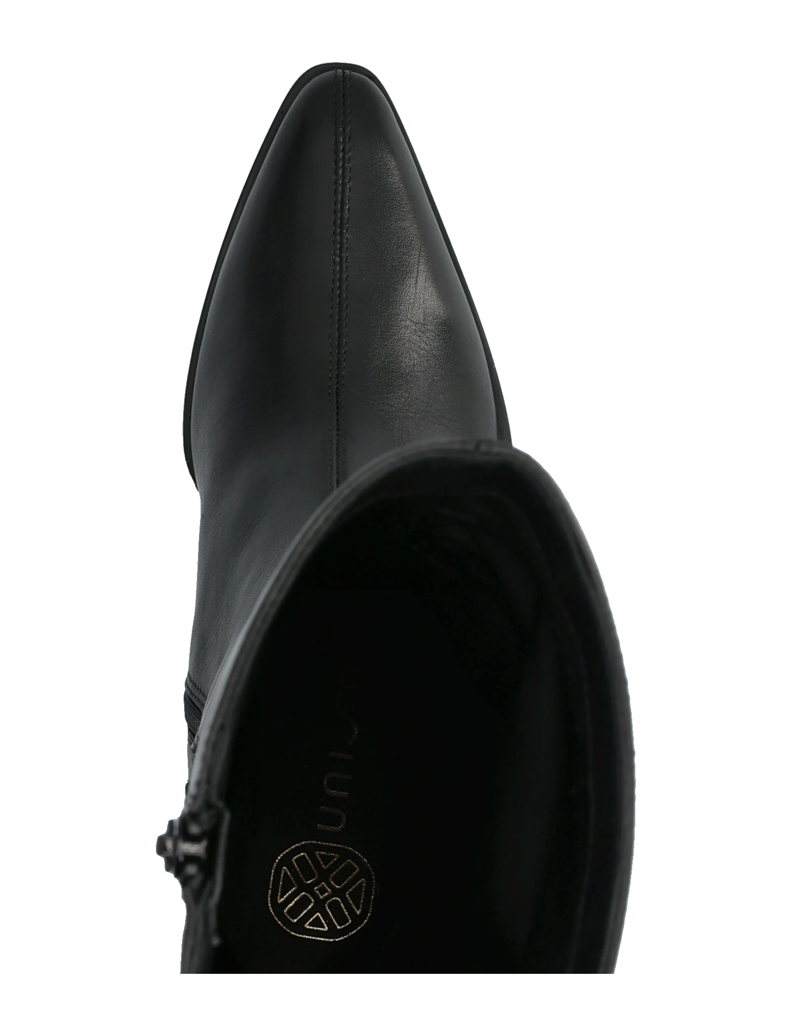 UNISA - LEEDSOR - knähöga stövlar - black - 3