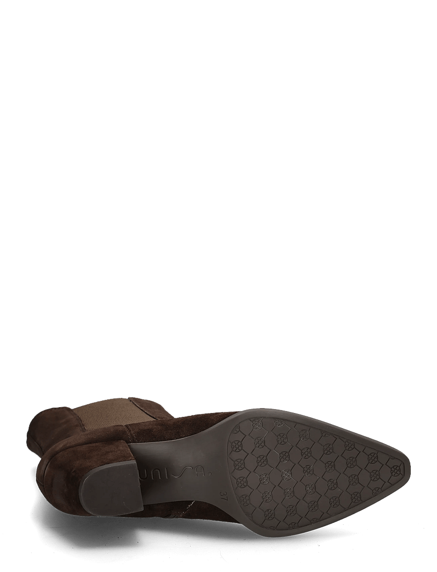 UNISA - LEYLABS - stiefeletten mit absatz - brown - 4
