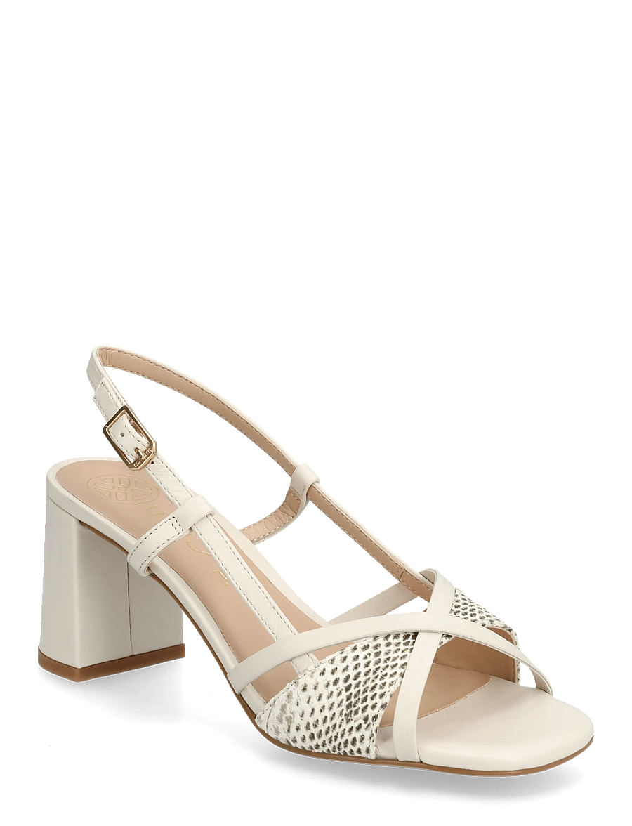 UNISA - MALESNTONG - sandaler med hæl - ivory/naca - 0