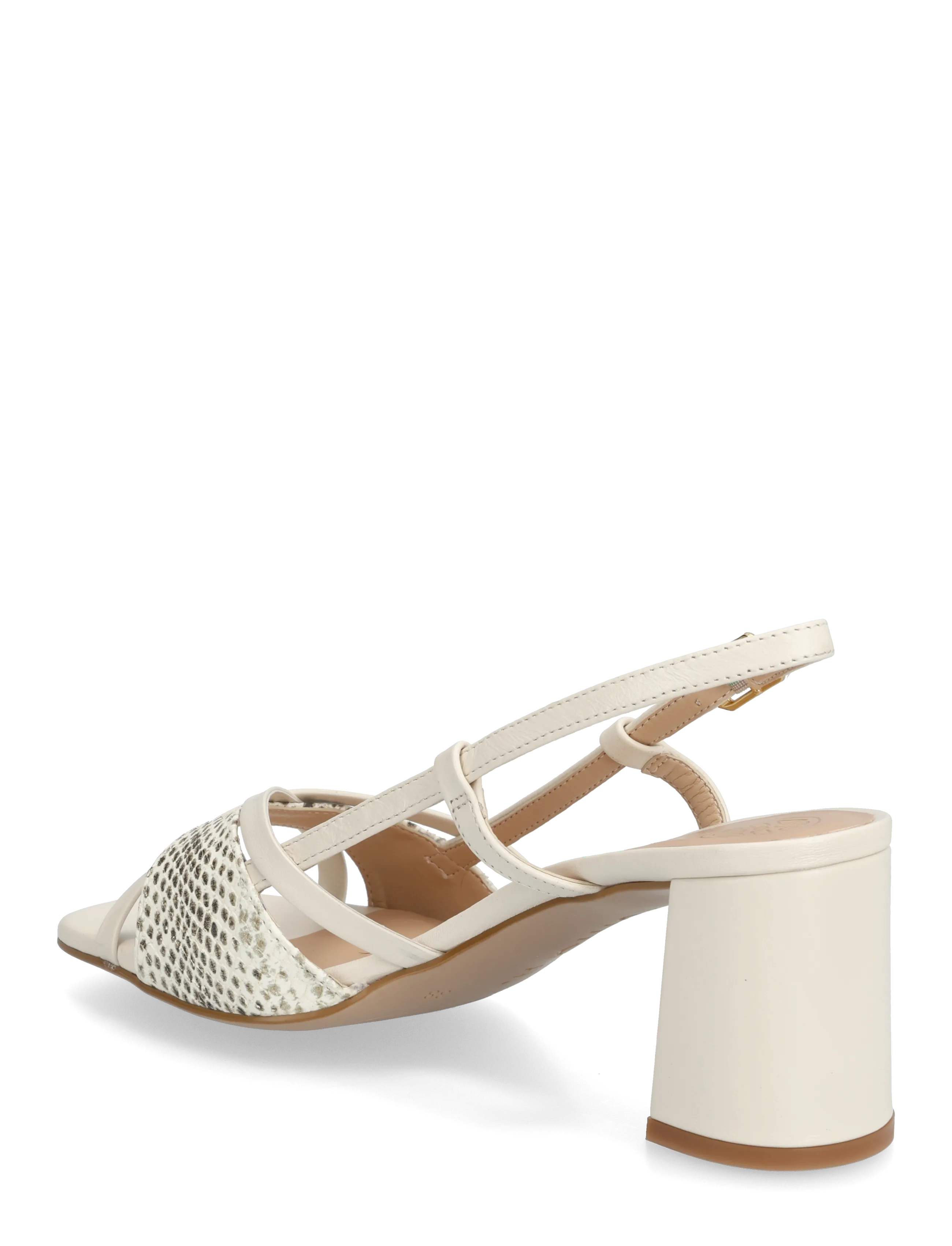 UNISA - MALESNTONG - heeled sandals - ivory/naca - 2