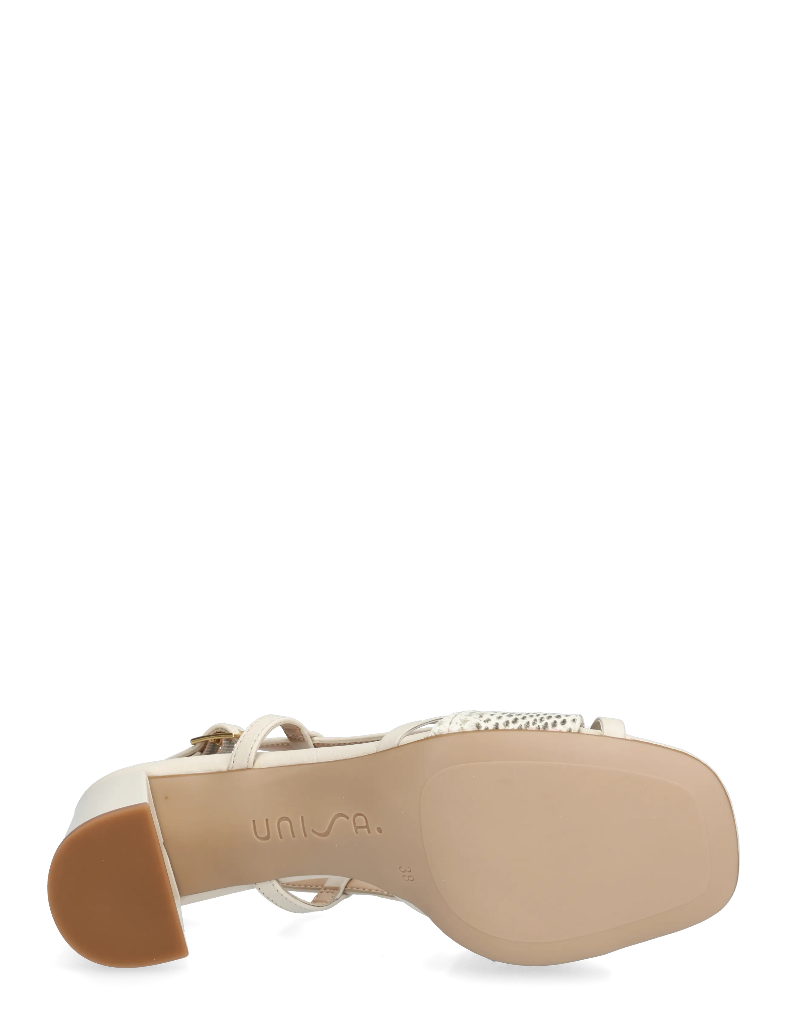 UNISA - MALESNTONG - heeled sandals - ivory/naca - 4