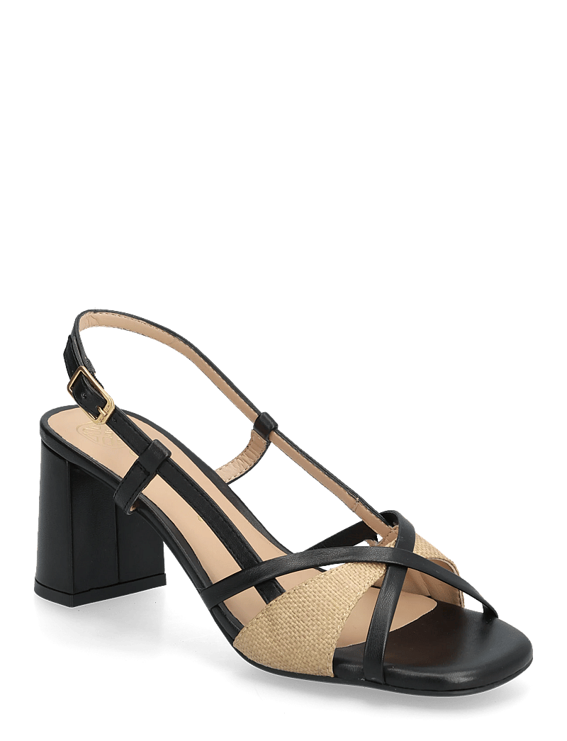 UNISA - MALESNTORN - sandaletten - black/natu - 0