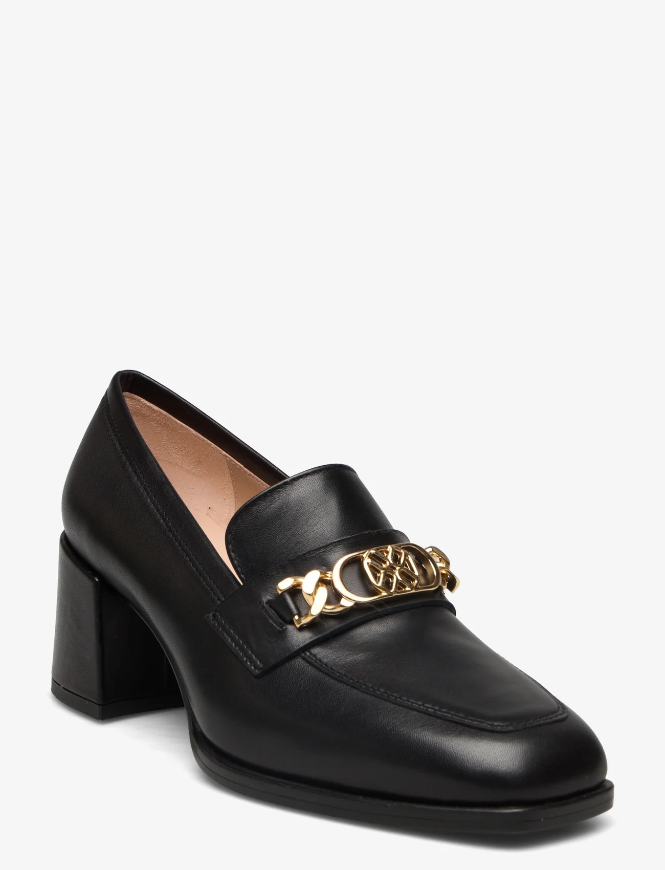 UNISA - MEGAN_F23_NTO - heeled loafers - black - 0