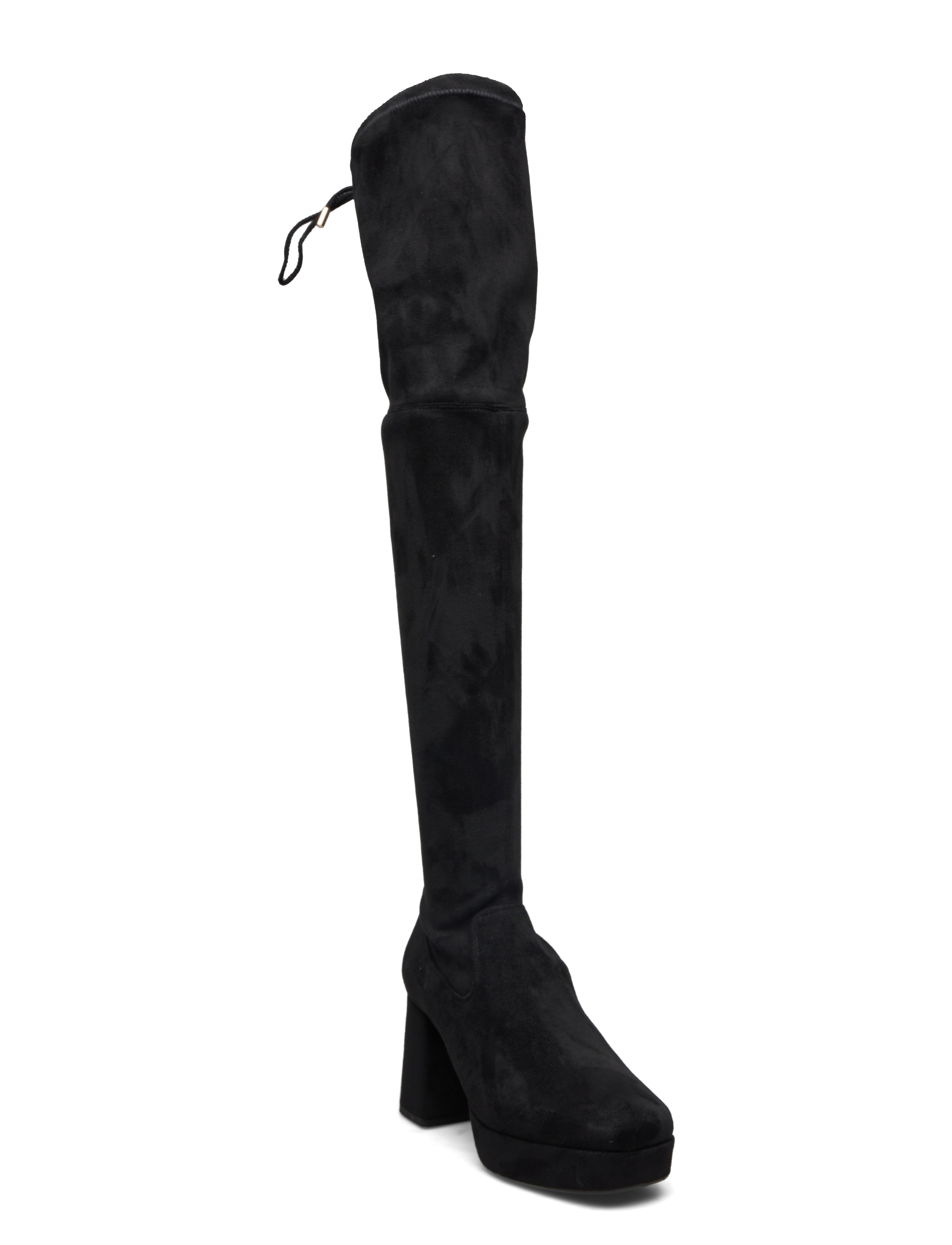UNISA MERKEL_ST - Overknees - BLACK / black