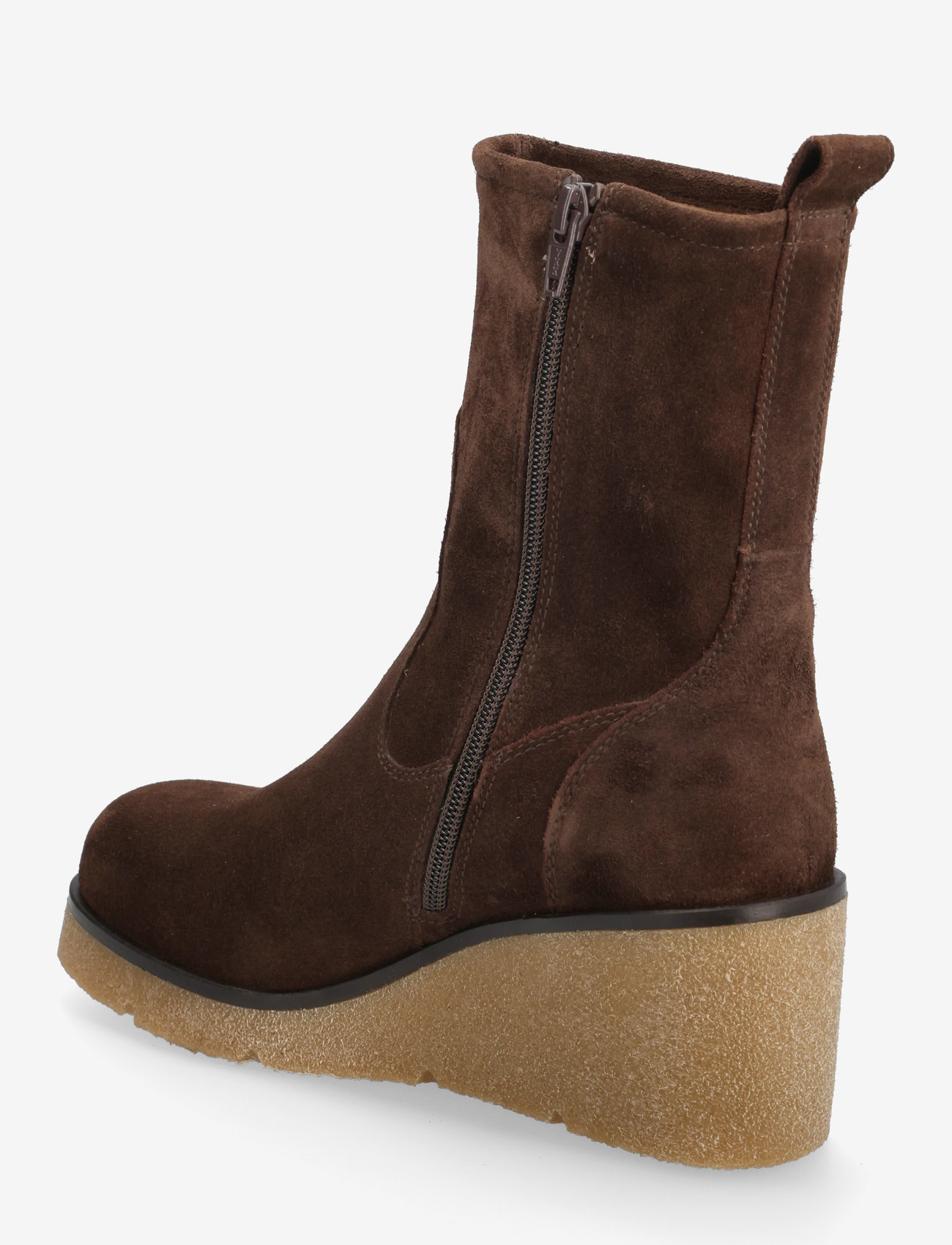 UNISA - MISSF25BS - stiefeletten mit absatz - brown - 2