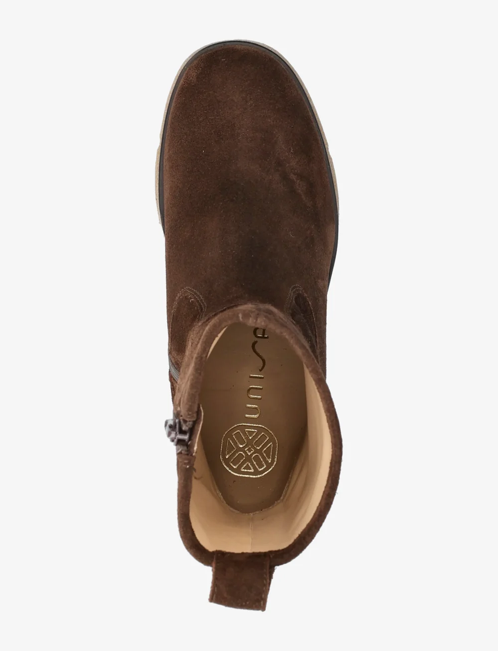 UNISA - MISSF25BS - kontsaga poolsaapad - brown - 3