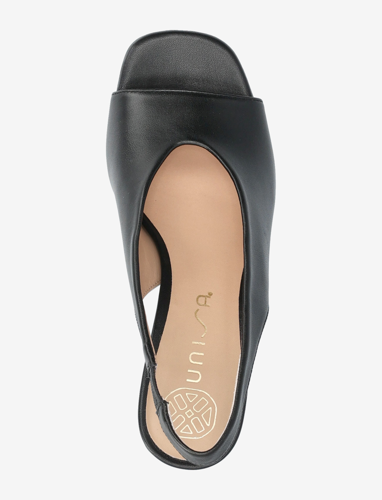 UNISA - MONDY_26_NTO - slingbacks med hæle - black - 3