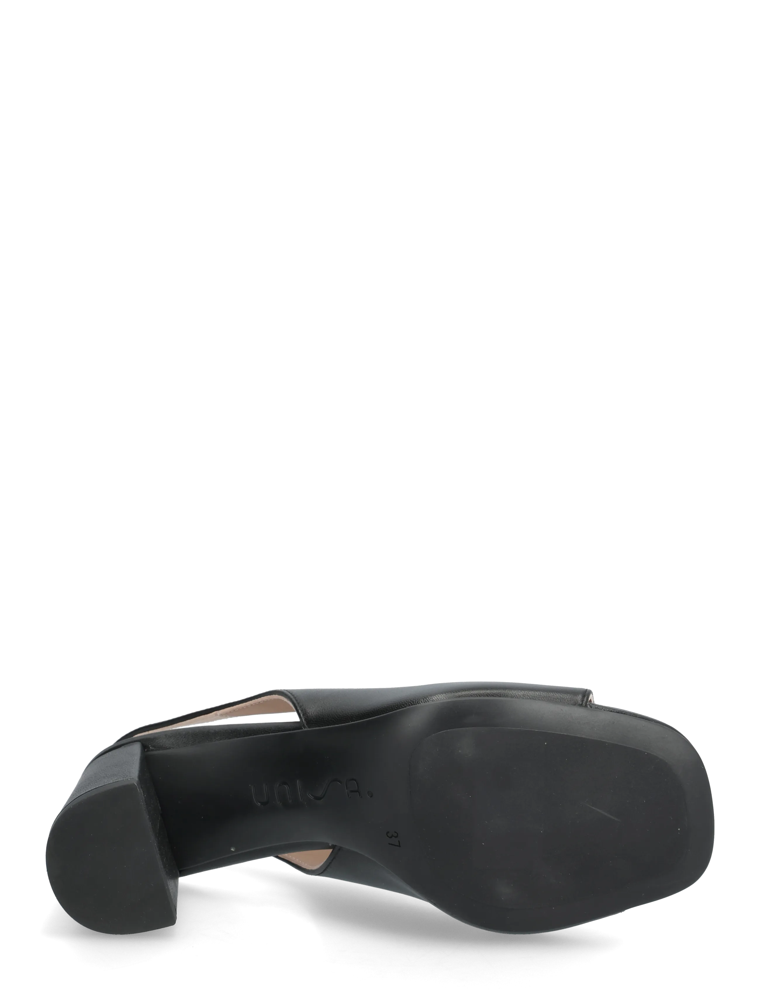 UNISA - MONDY_26_NTO - högklackade slingbacks - black - 4