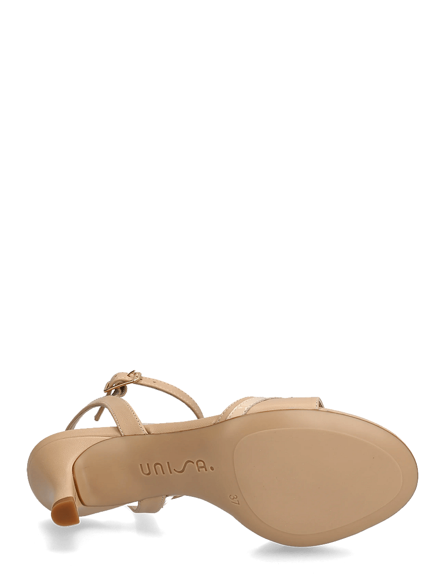 UNISA - NABURNTOPA - sandaler med hæl - new skin - 4