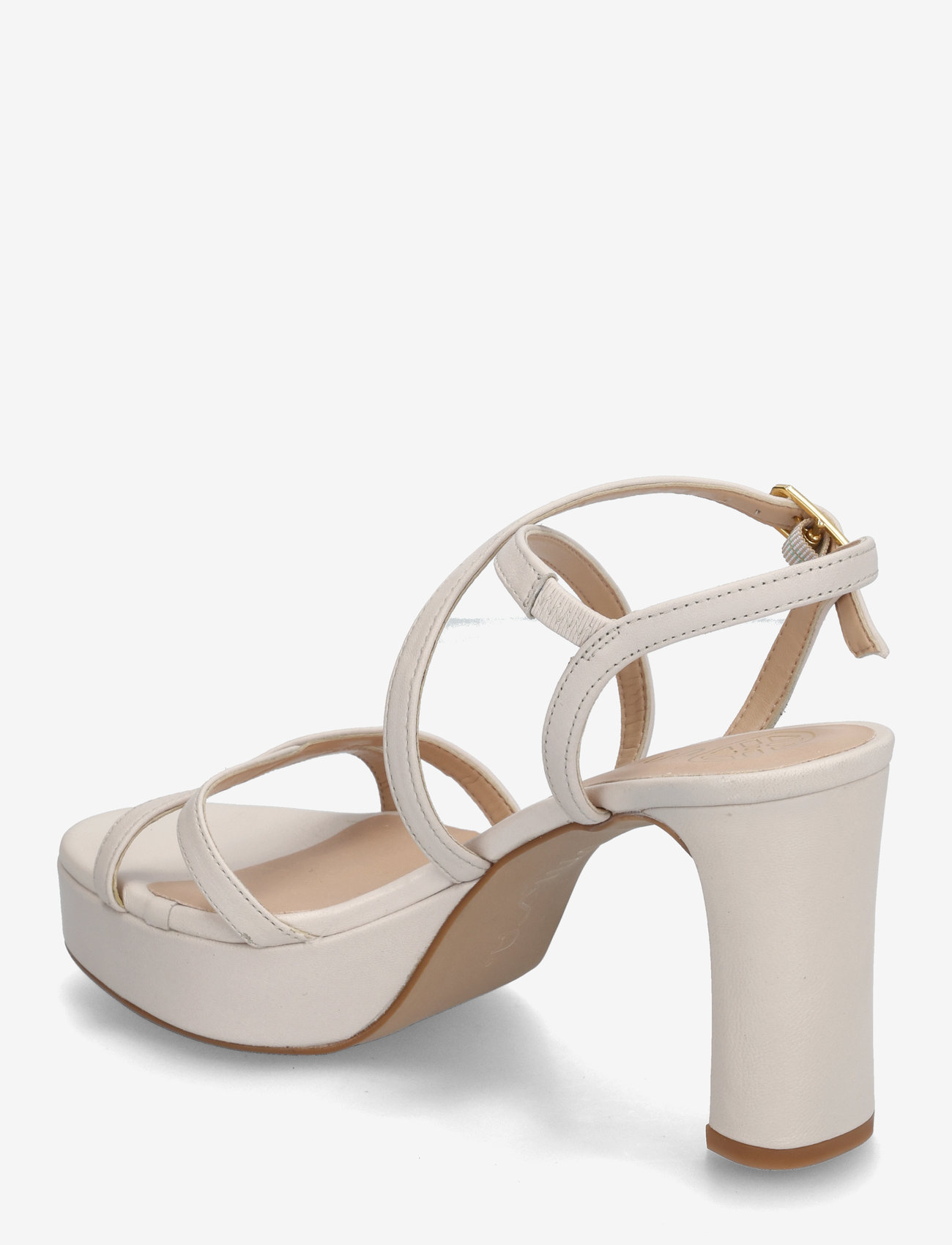 UNISA - OVERNTO - heeled sandals - ivory - 2