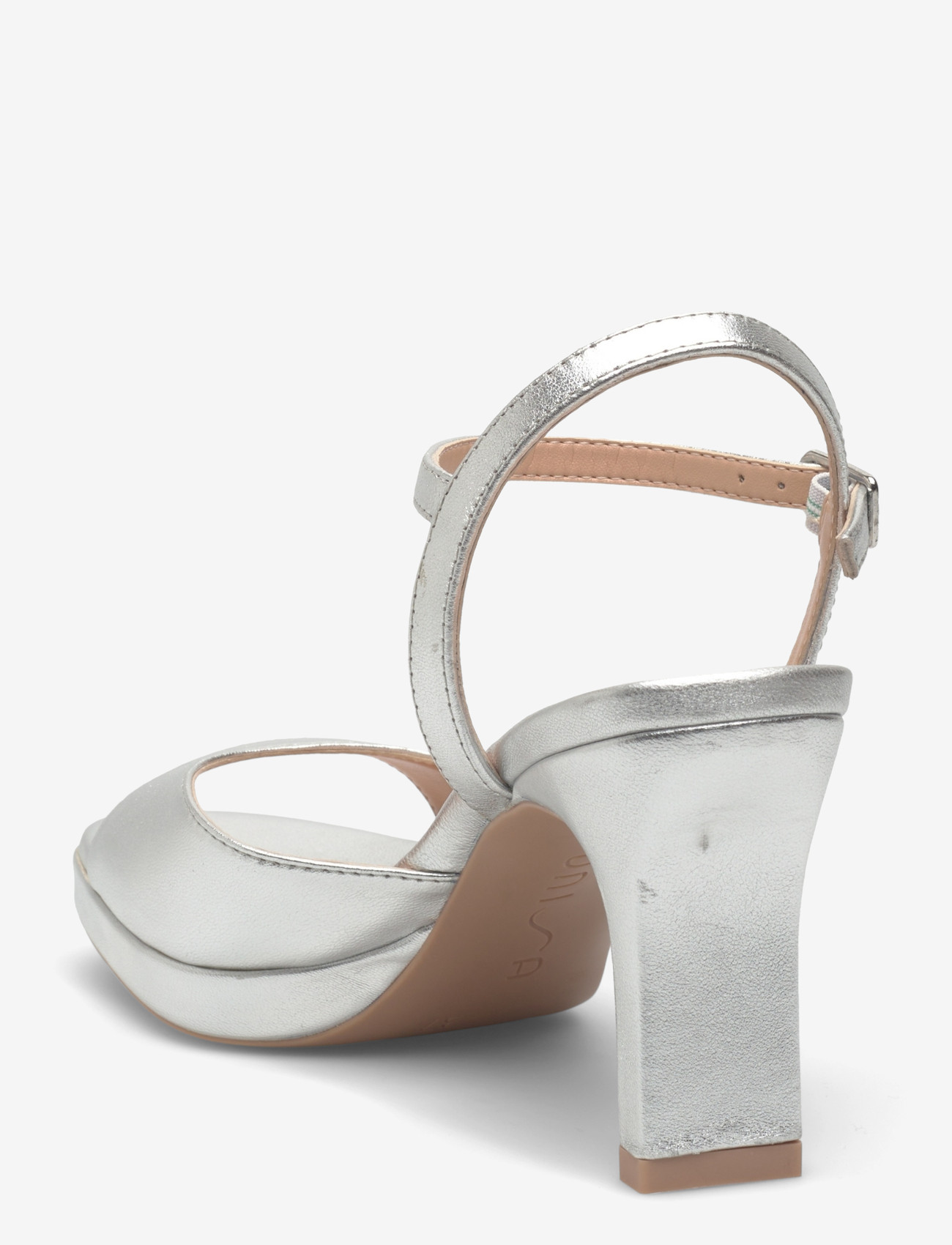 UNISA - SARITALMT - platåsandaler - silver - 2