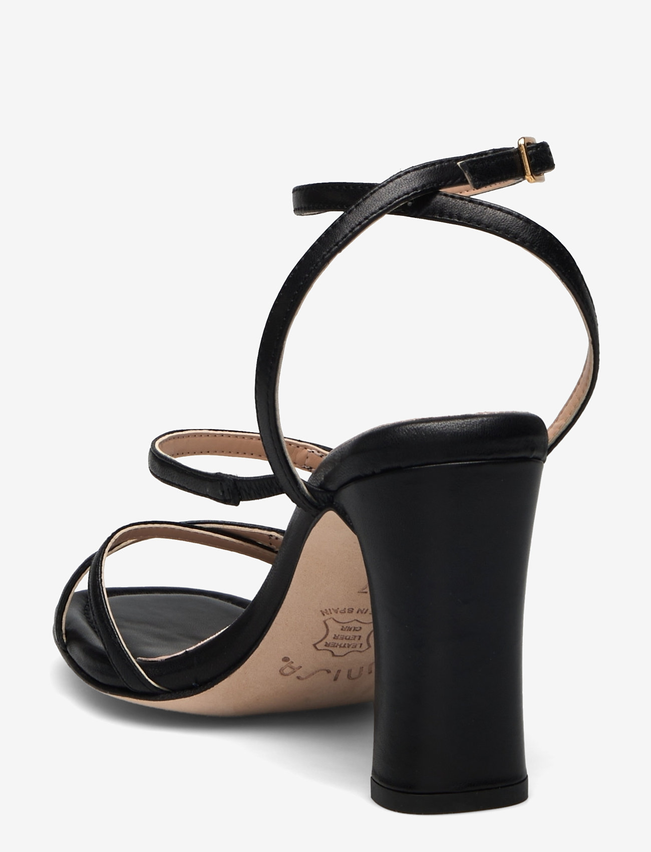 UNISA - SILVYNTO - sandaler med hæl - black - 2