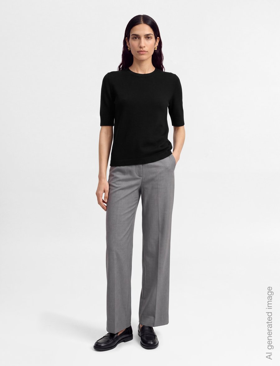 United Colors of Benetton - SWEATER - pullover - black - 0