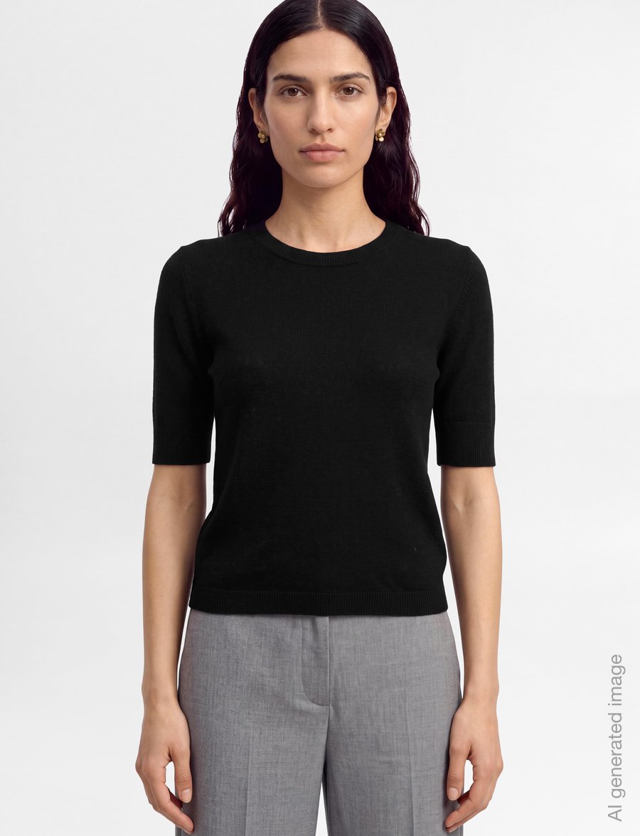 United Colors of Benetton - SWEATER - pullover - black - 3