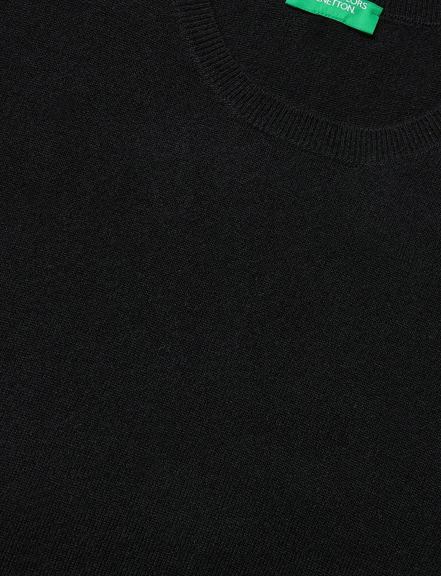 United Colors of Benetton - SWEATER - kampsunid - black - 2