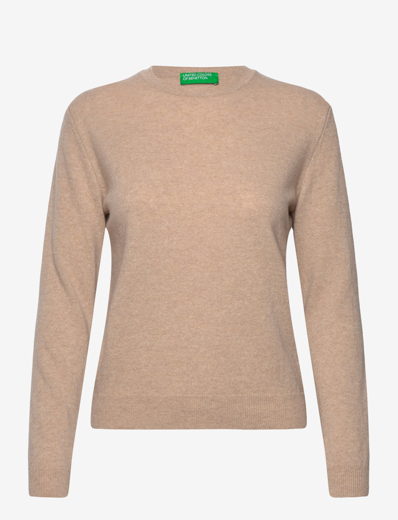 United Colors of Benetton - SWEATER L/S - stickade tröjor - beige - 0