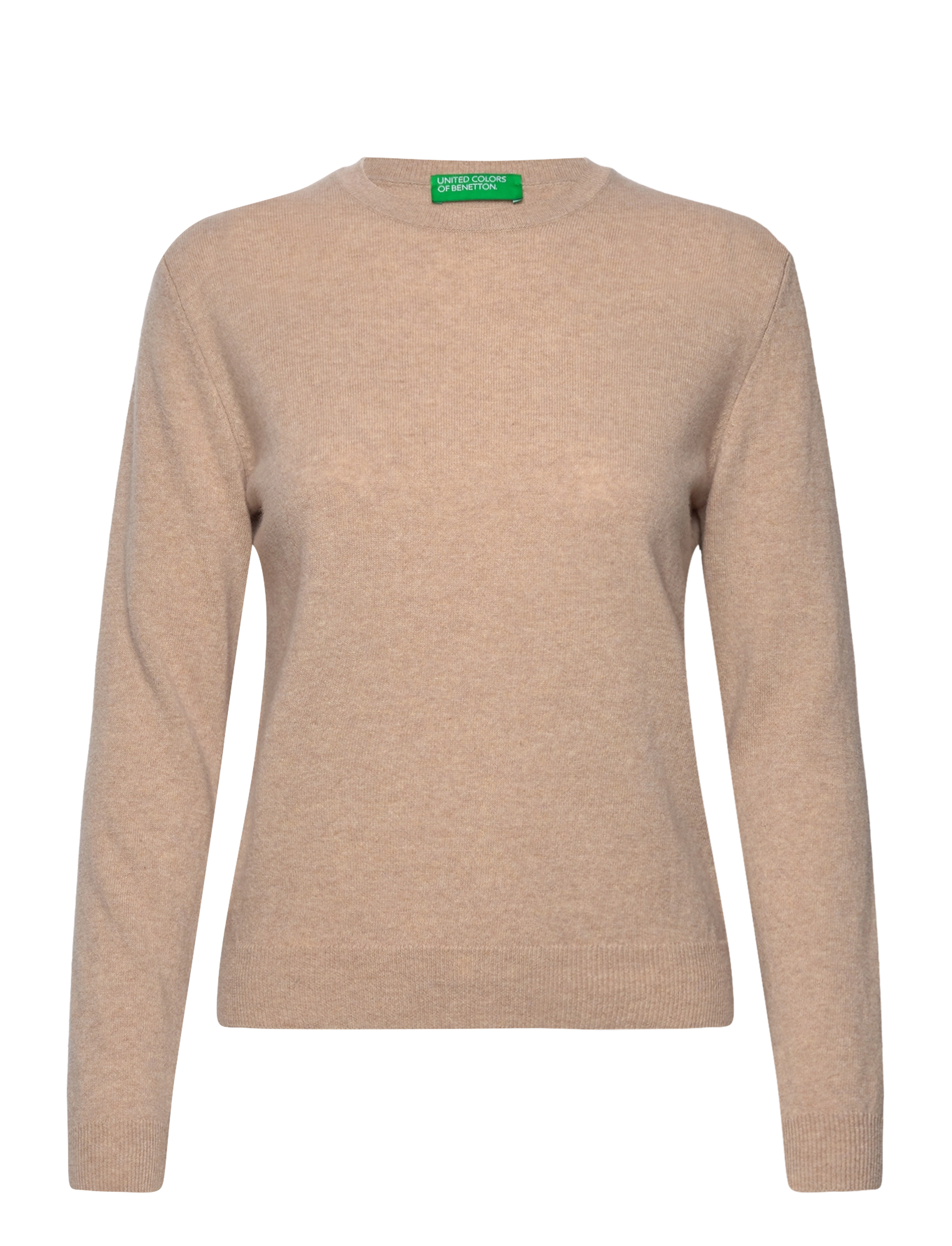 United Colors of Benetton SWEATER L/S - T-Shirts & Tops - BEIGE / beige