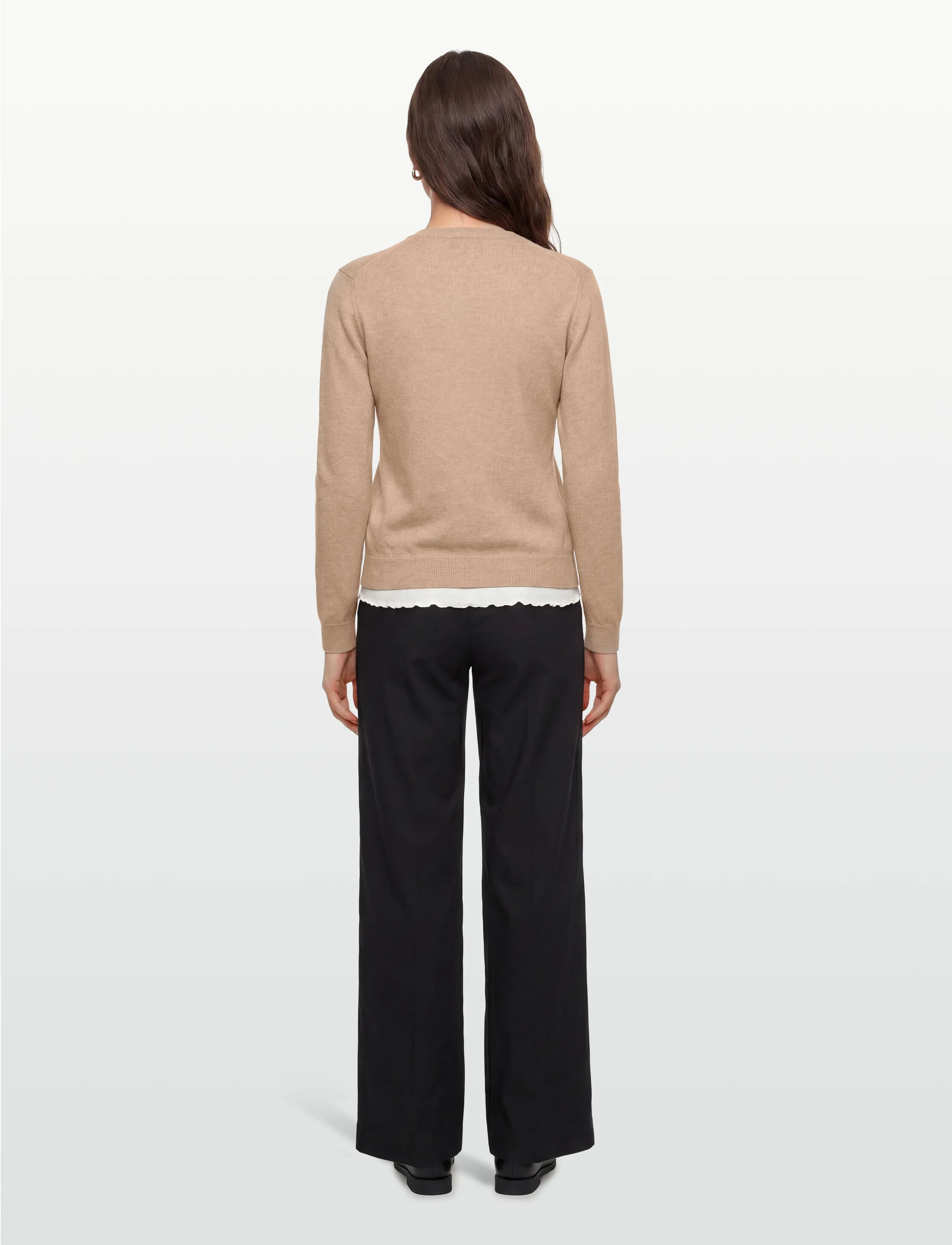 United Colors of Benetton - SWEATER L/S - palaidinukės ilgomis rankovėmis - beige - 4