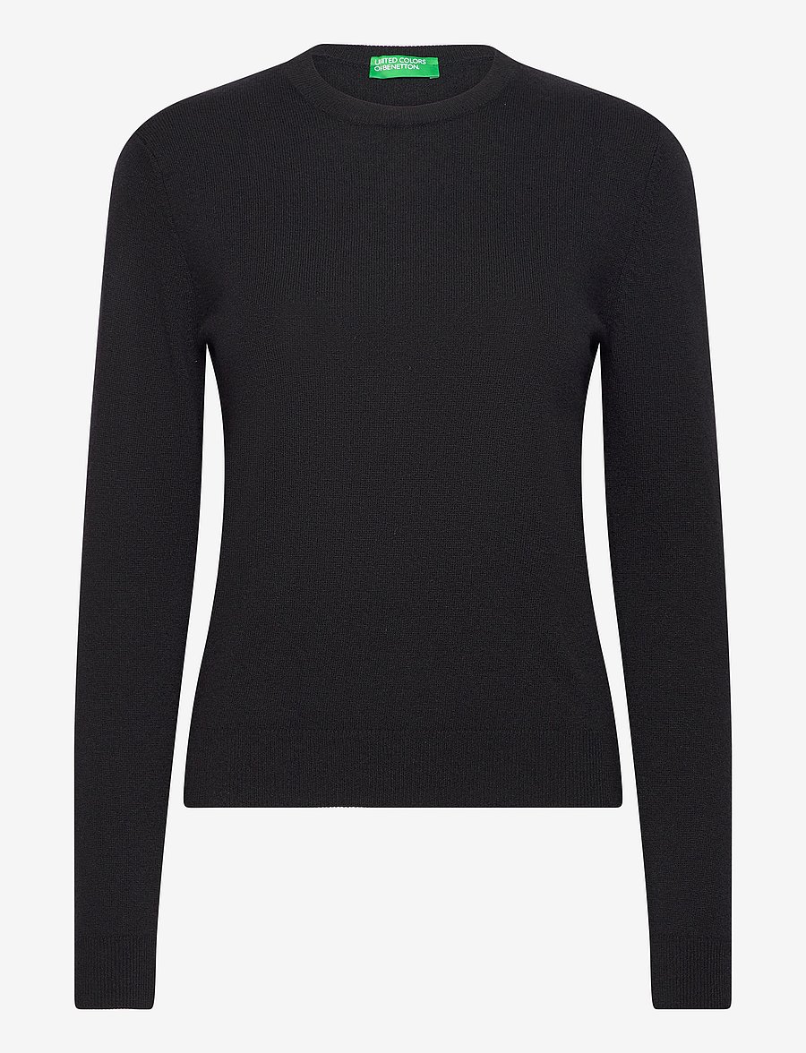 United Colors of Benetton - SWEATER L/S - langærmede toppe - black - 0