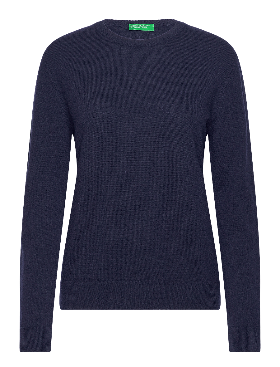 United Colors of Benetton - SWEATER L/S - langärmlige tops - blue - 0