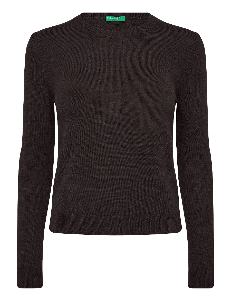 United Colors of Benetton - SWEATER L/S - langærmede toppe - brown - 0