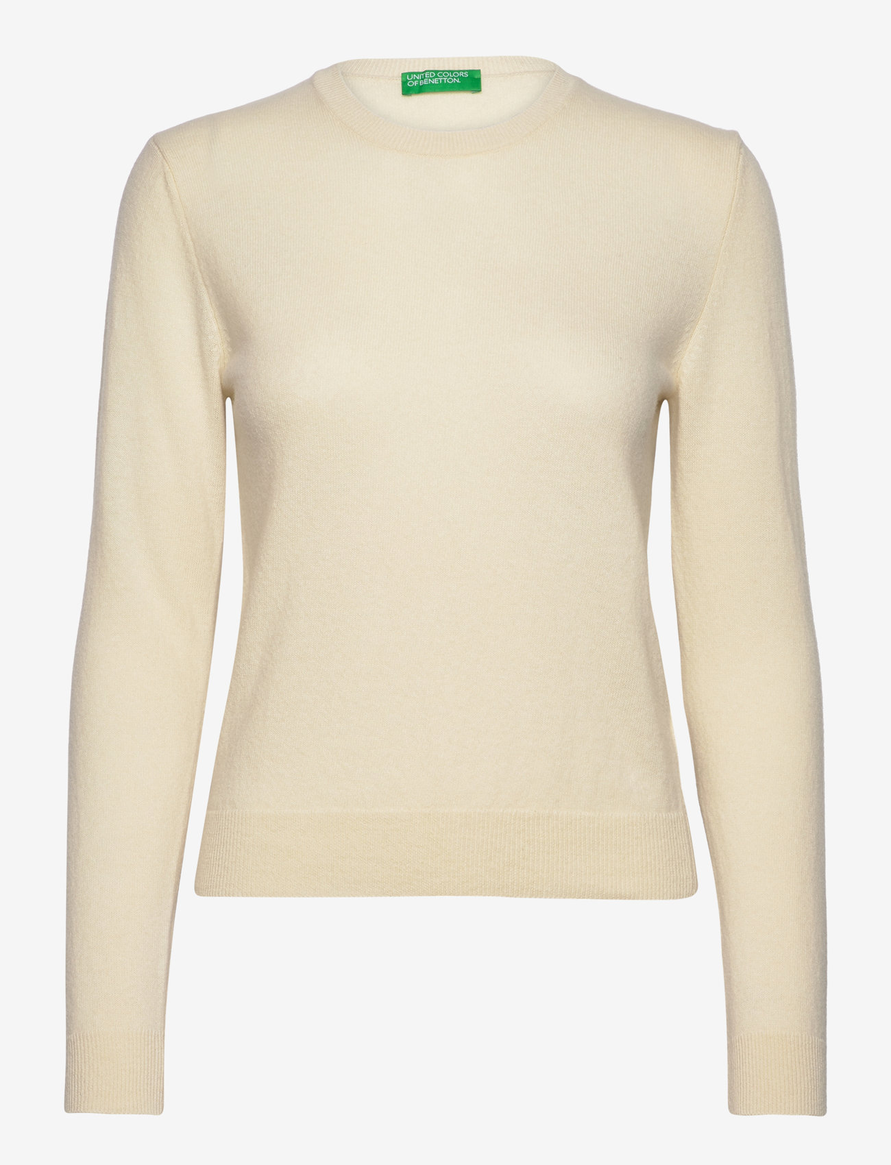 United Colors of Benetton - SWEATER L/S - striktrøjer - cream - 0