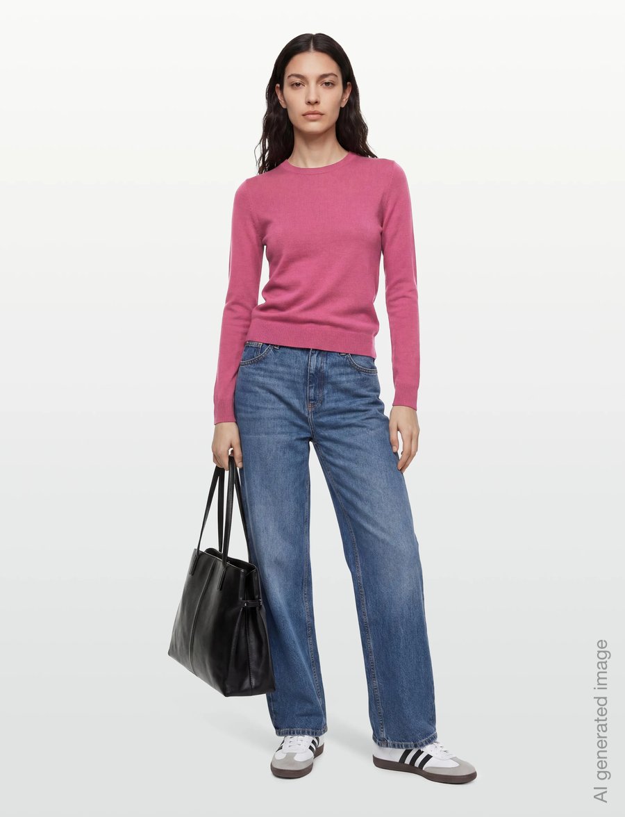 United Colors of Benetton - SWEATER L/S - langærmede toppe - pink - 0