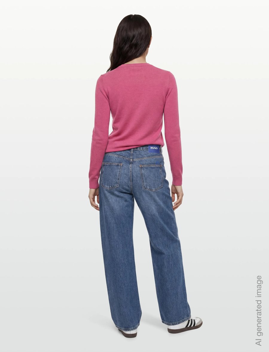 United Colors of Benetton - SWEATER L/S - langærmede toppe - pink - 4