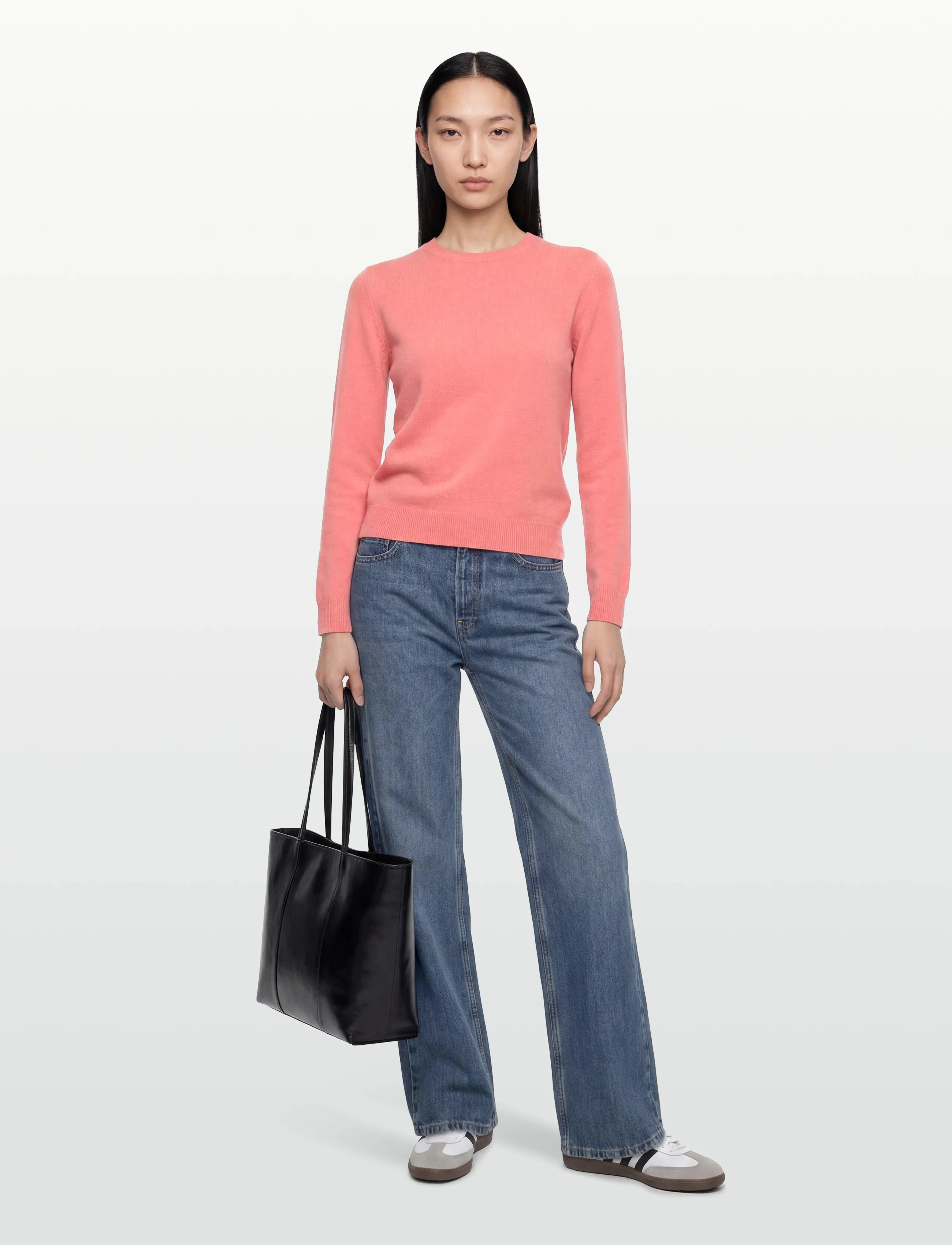 United Colors of Benetton SWEATER L/S - T-shirts & Tops - PINK / coral