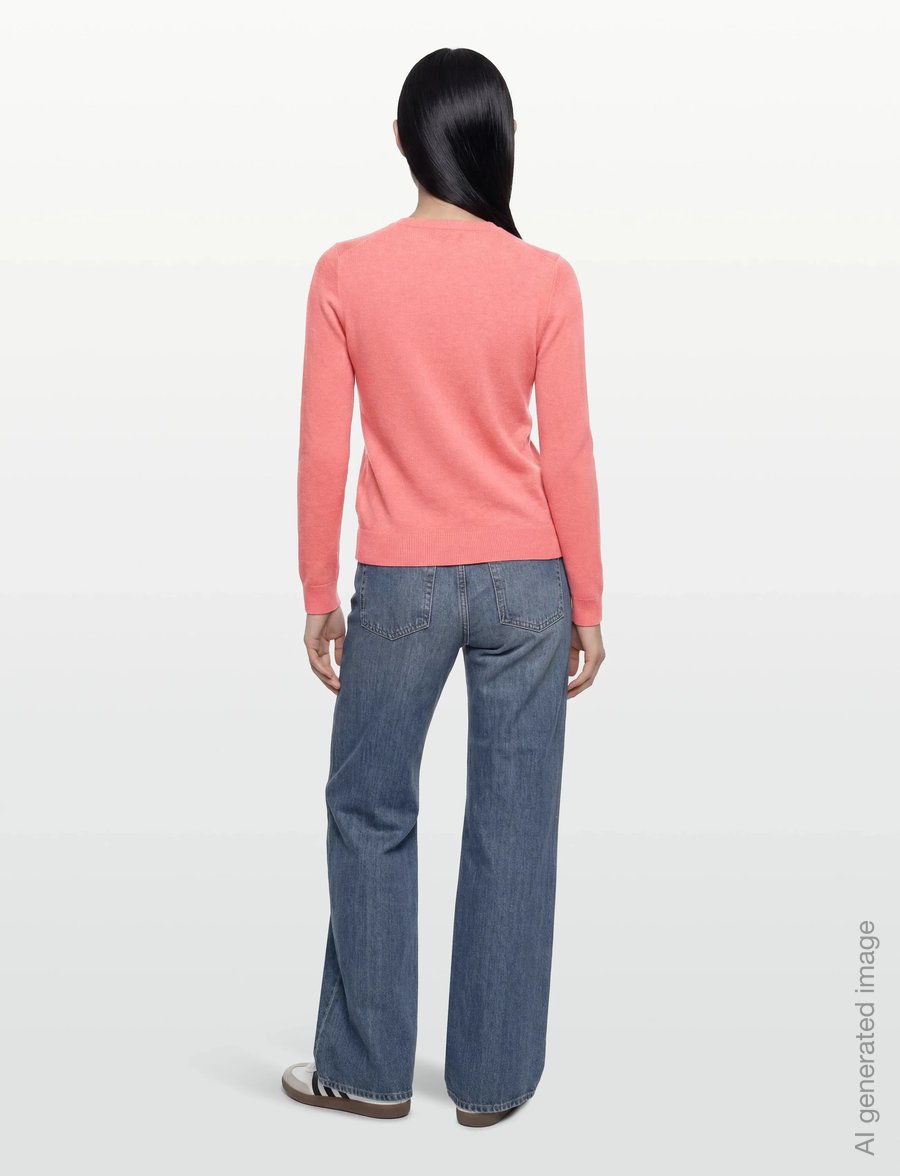 United Colors of Benetton - SWEATER L/S - langærmede toppe - pink - 4
