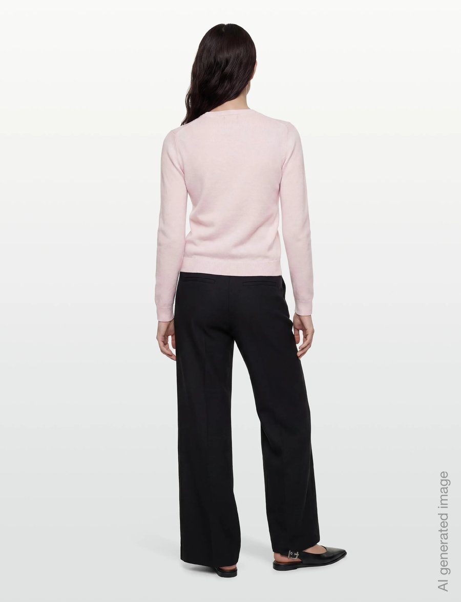 United Colors of Benetton - SWEATER L/S - långärmade toppar - pink - 4