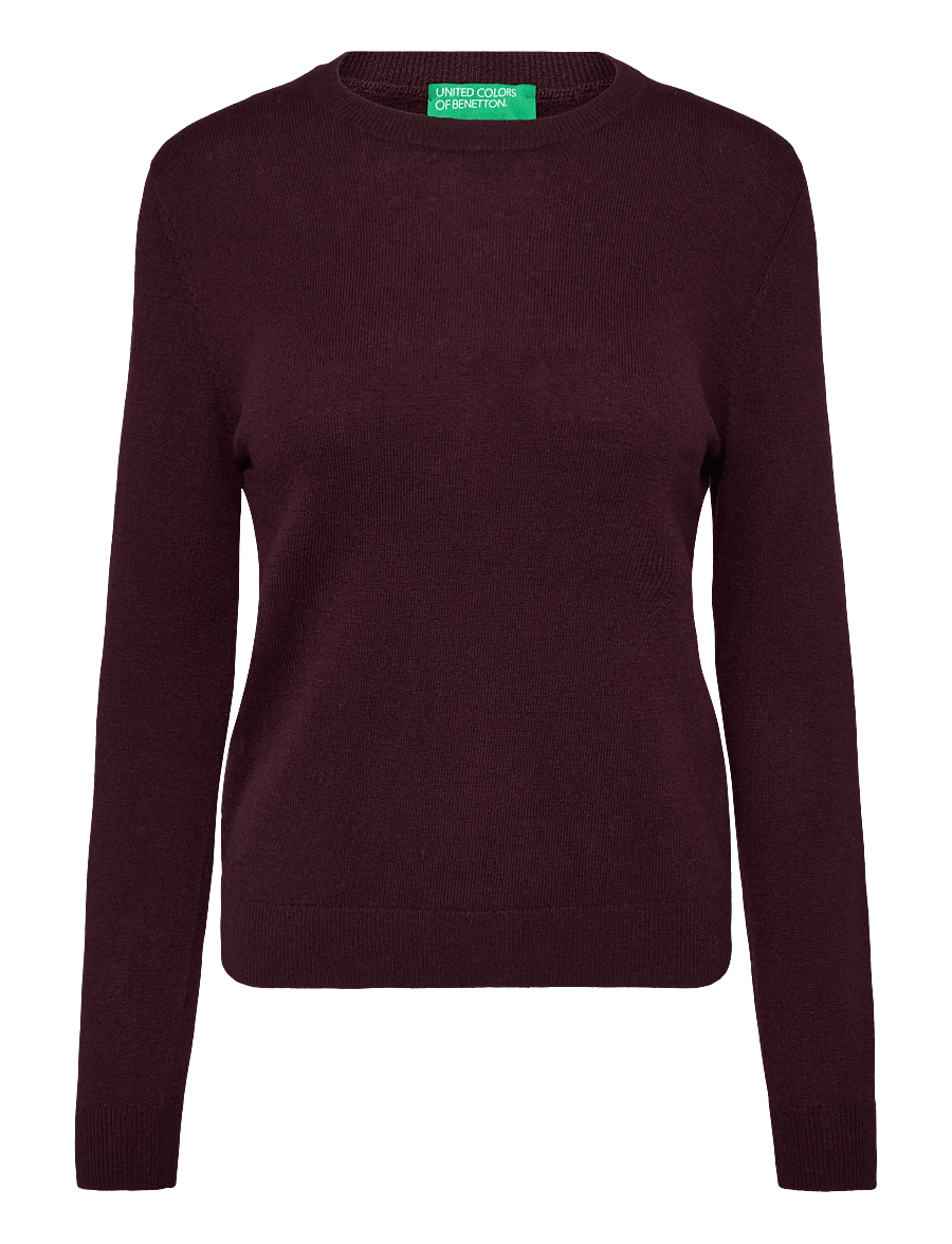 United Colors of Benetton - SWEATER L/S - langærmede toppe - violet - 0