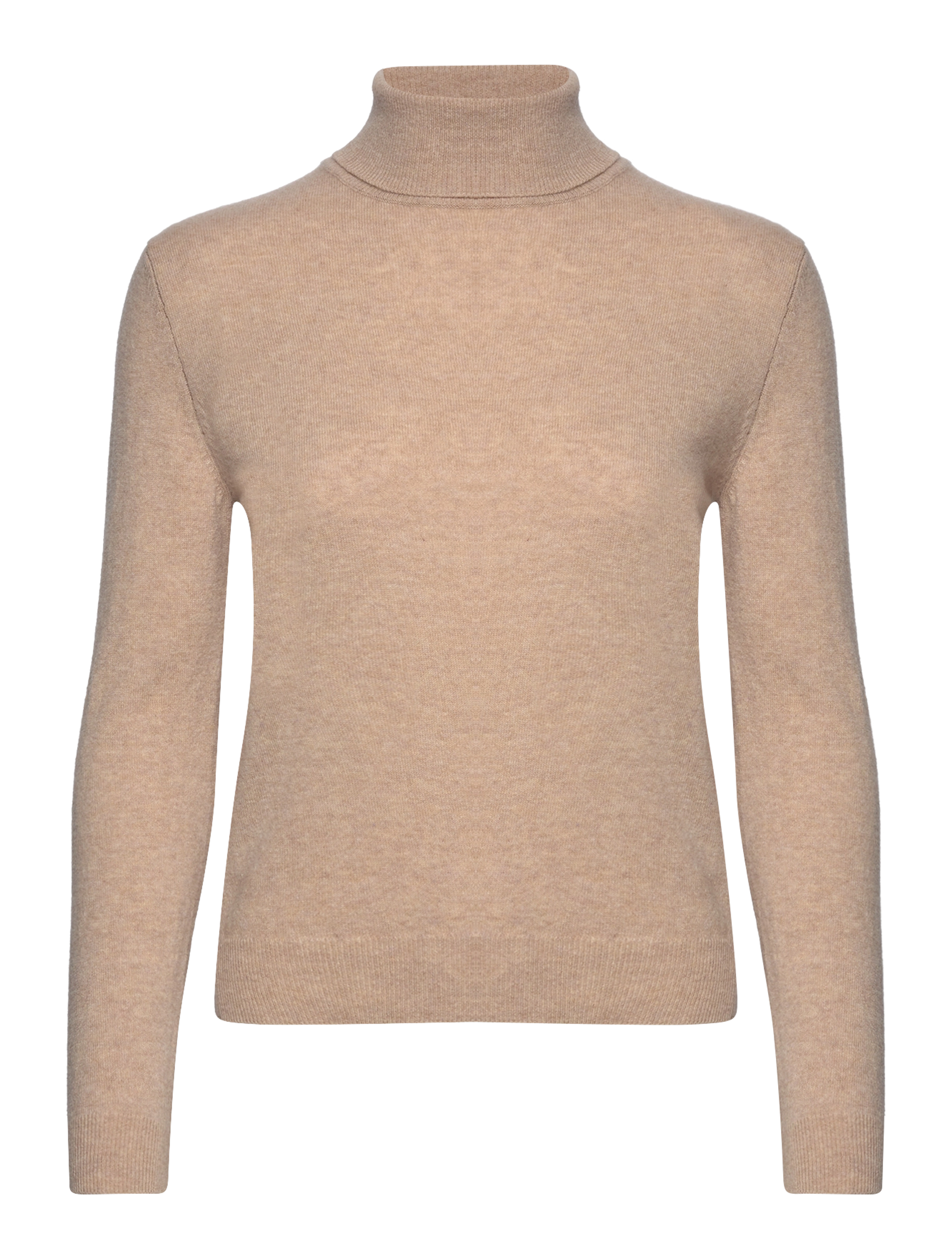 UNITED COLORS OF BENETTON Turtle Neck Pullover Beige - XL - Damen
