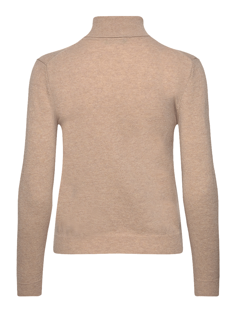 United Colors of Benetton - TURTLE NECK SWEATER - rullekraver - beige - 2