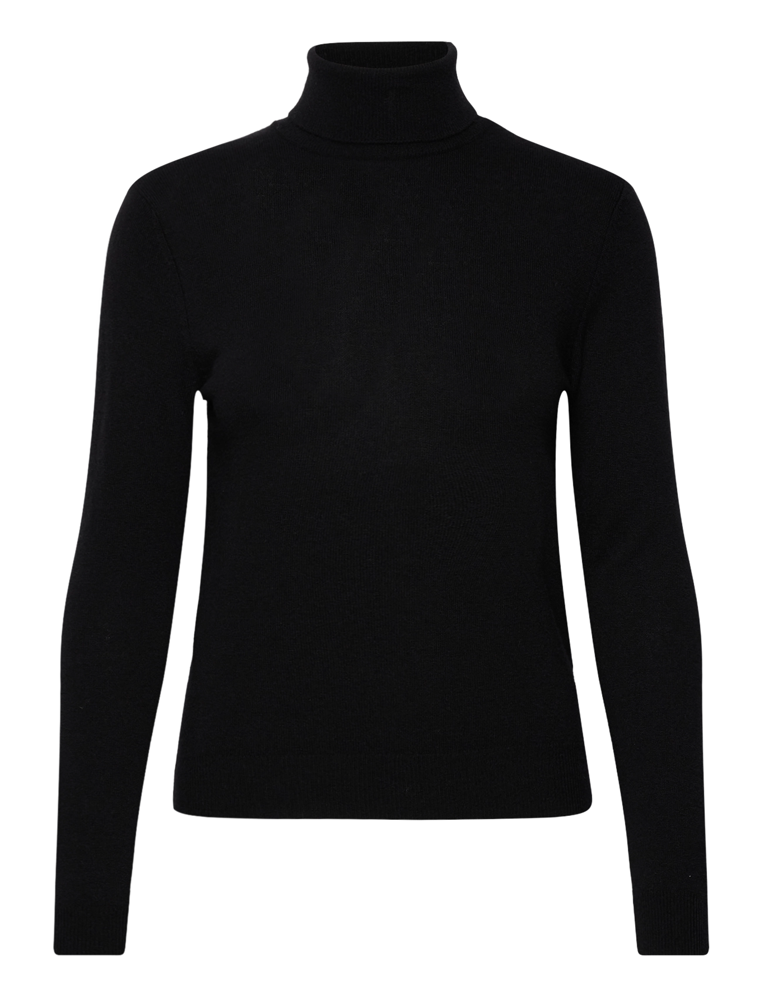 UNITED COLORS OF BENETTON Turtle Neck Pullover Schwarz - L - Damen