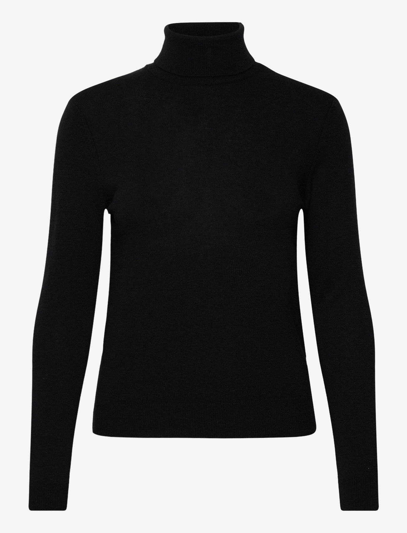 United Colors of Benetton - TURTLE NECK SWEATER - rollkragenpullover - black - 0