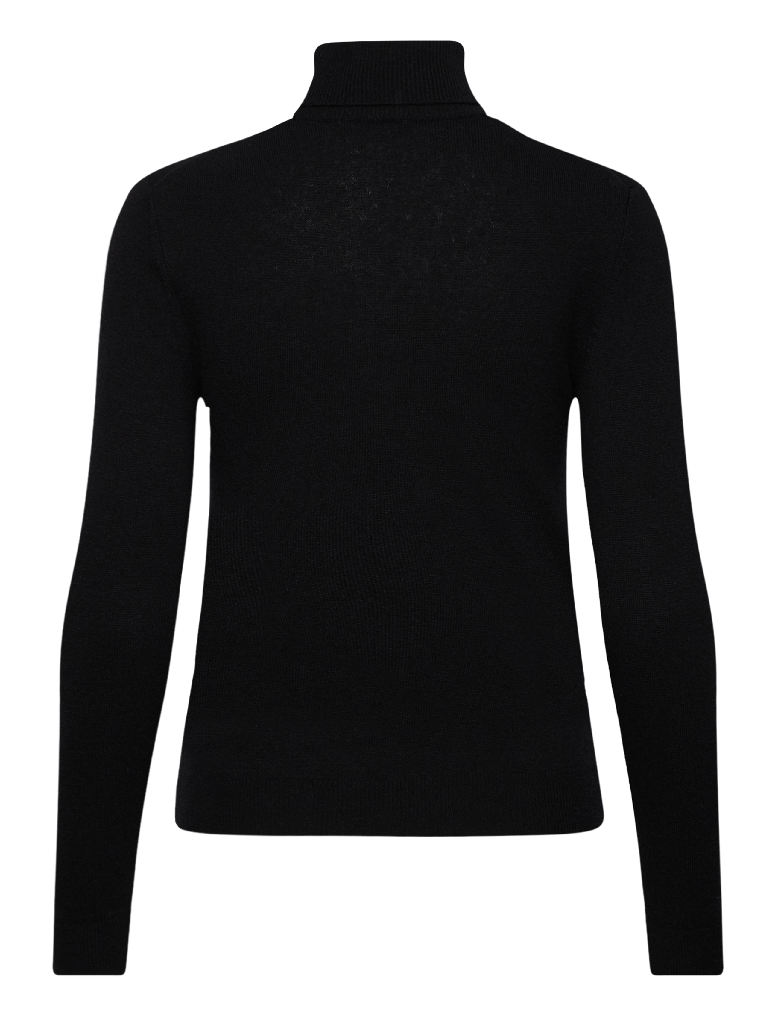 United Colors of Benetton - TURTLE NECK SWEATER - pooloneuleet - black - 1