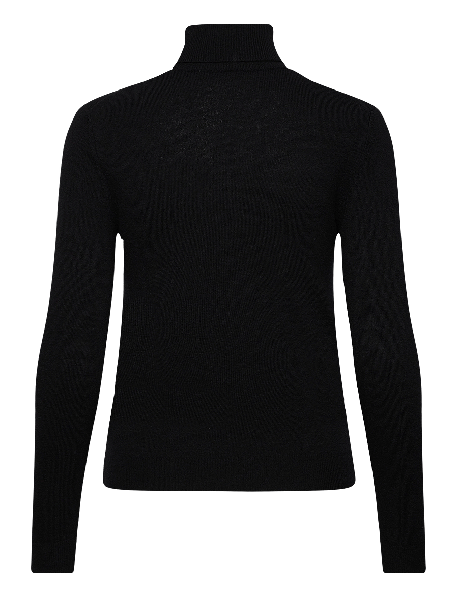United Colors of Benetton - TURTLE NECK SWEATER - rollkragenpullover - black - 2