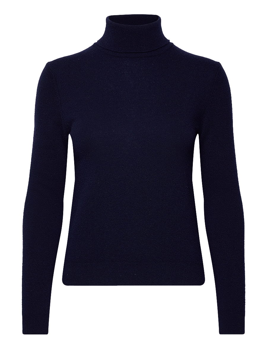 United Colors of Benetton - TURTLE NECK SWEATER - polotröjor - blue - 1
