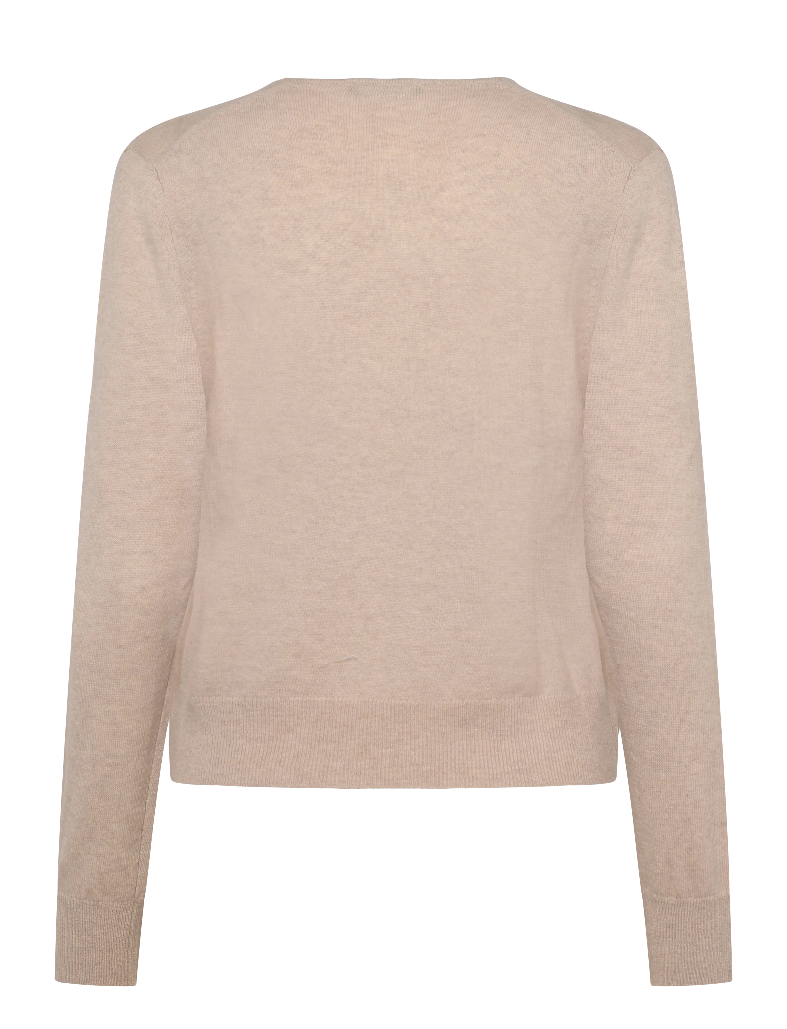 United Colors of Benetton - V NECK SWEATER L/S - stickade tröjor - beige - 1