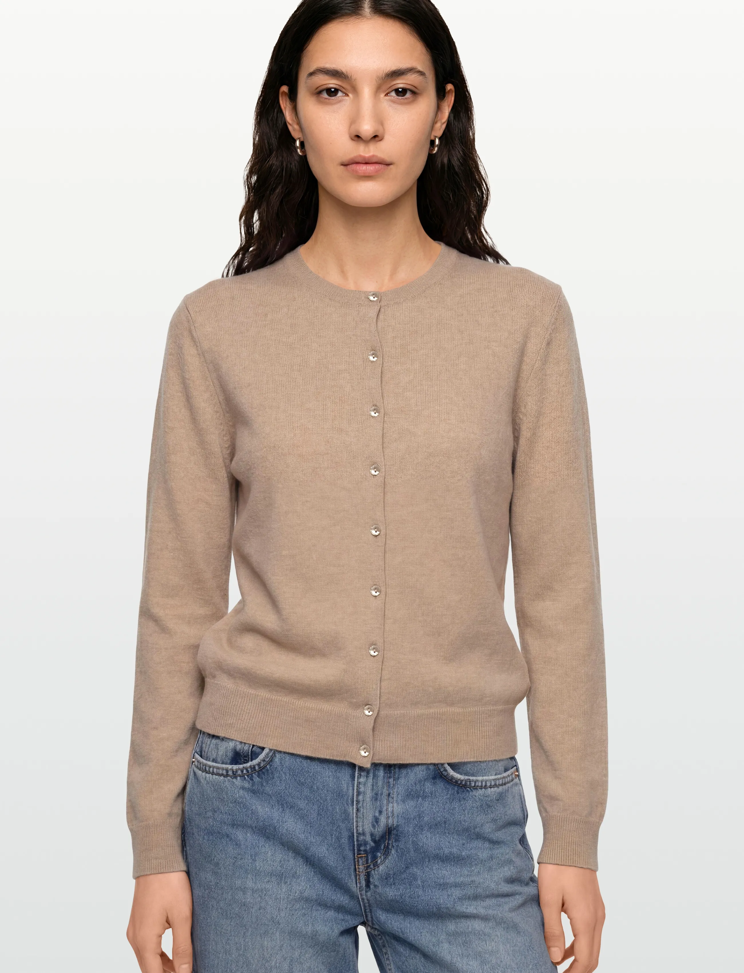 United Colors of Benetton - L/S SWEATER - muotitrendit - beige - 3