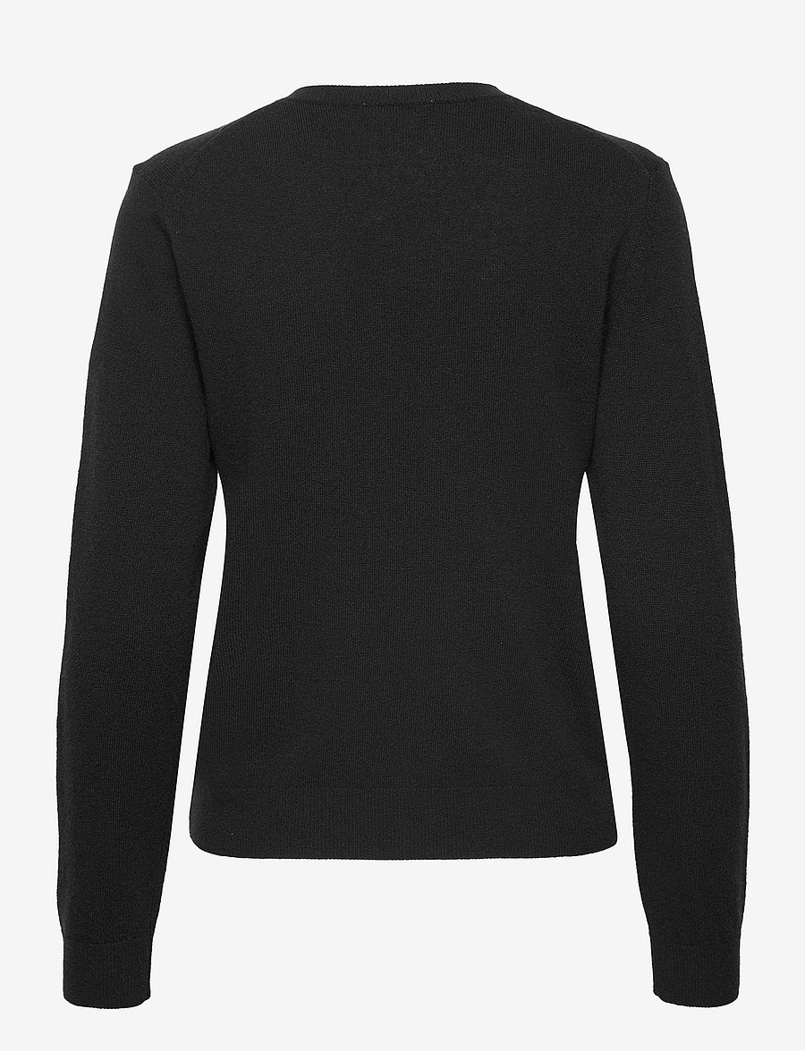 United Colors of Benetton - L/S SWEATER - koftor - black - 1