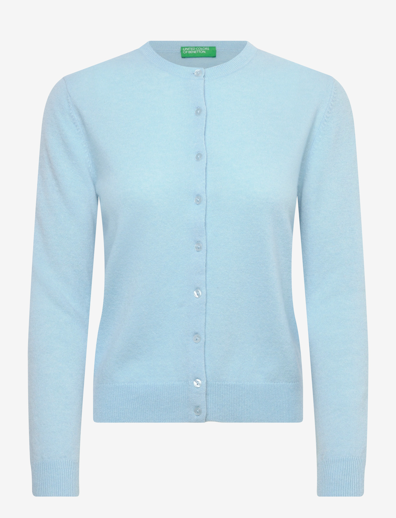 United Colors of Benetton - L/S SWEATER - cardigans - blue - 0