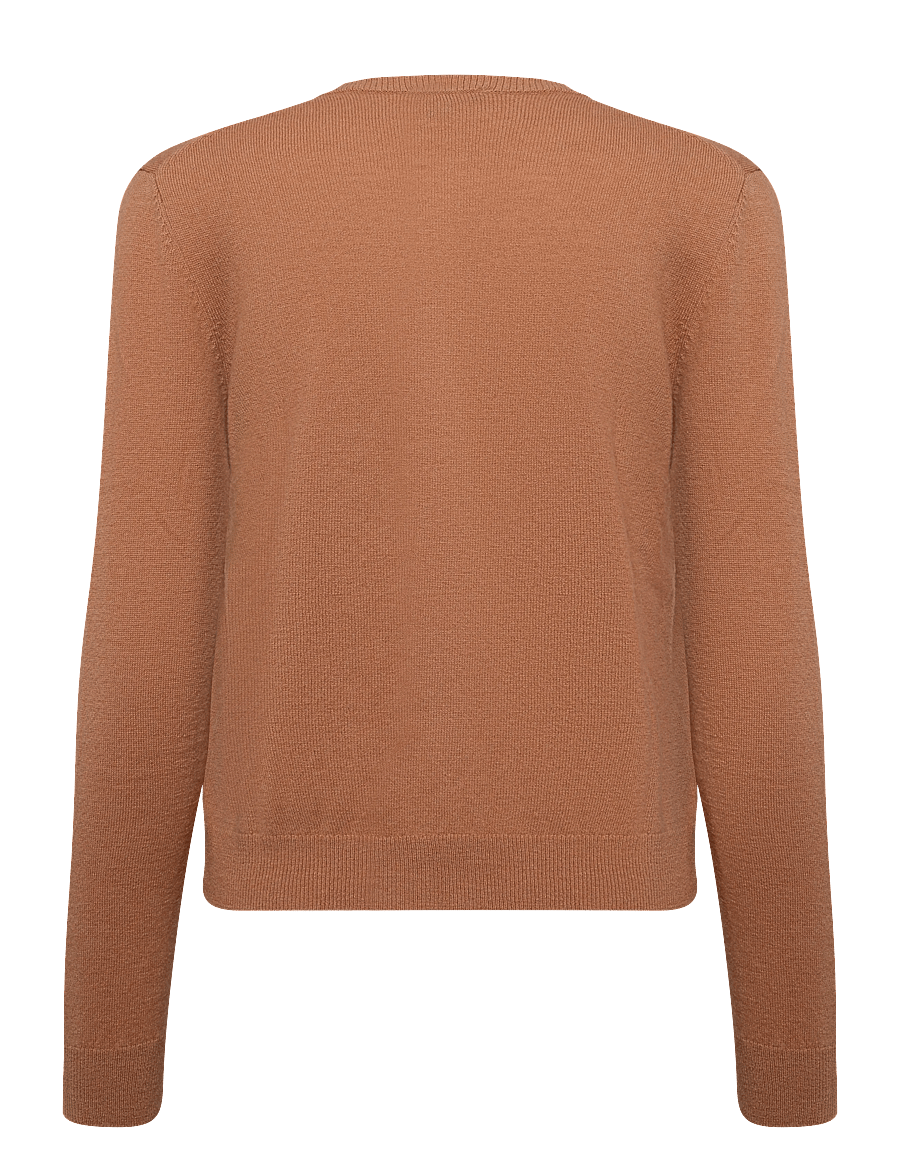 United Colors of Benetton - L/S SWEATER - kardiganid - brown - 1