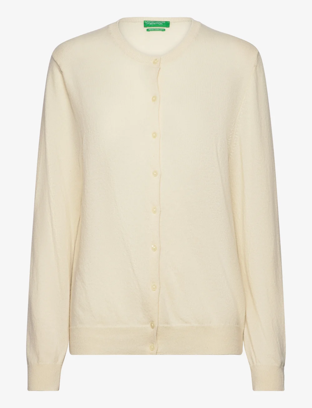 United Colors of Benetton - L/S SWEATER - cardigans - cream - 0