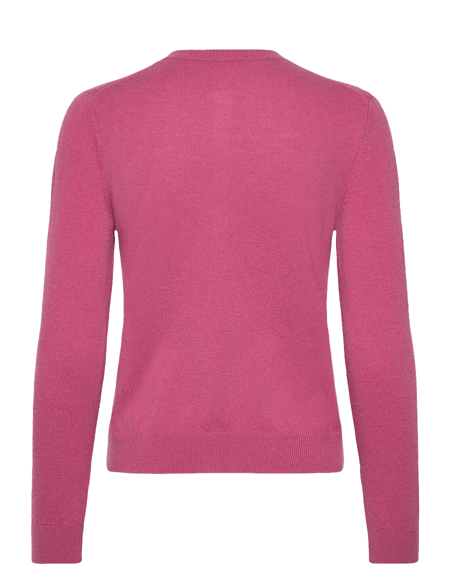 United Colors of Benetton - L/S SWEATER - strickjacken - pink - 2