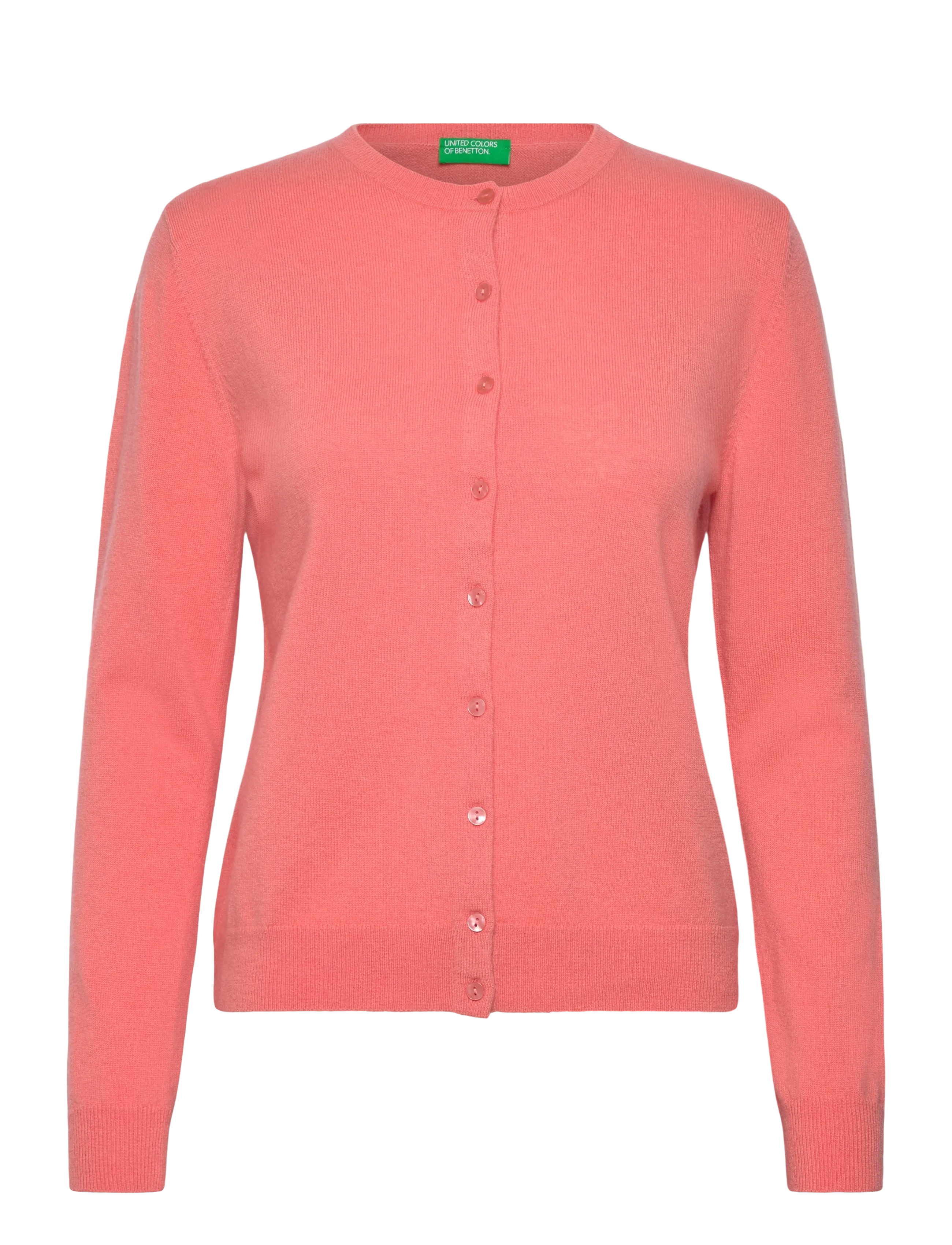 United Colors of Benetton L/S SWEATER - Strickmode - PINK / coral