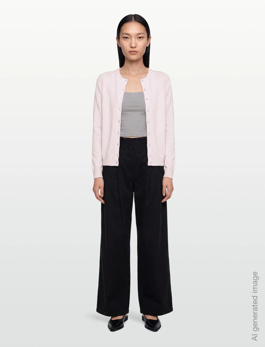 United Colors of Benetton - L/S SWEATER - kardiganid - pink - 0